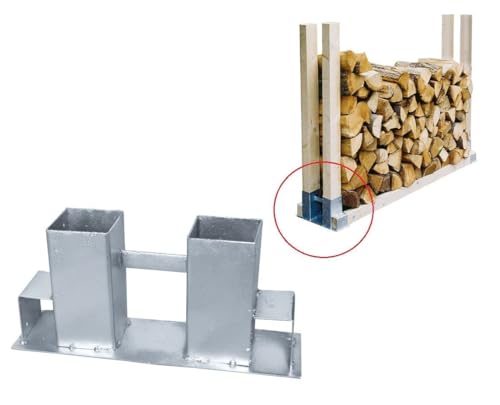 TrendLine Kaminholzstapelhilfe Holzstapelhalter Brennholzregal Stapelhilfe